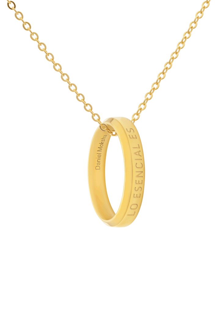 Anillo Lo esencial es invisible a los ojos  Daniel Moksha