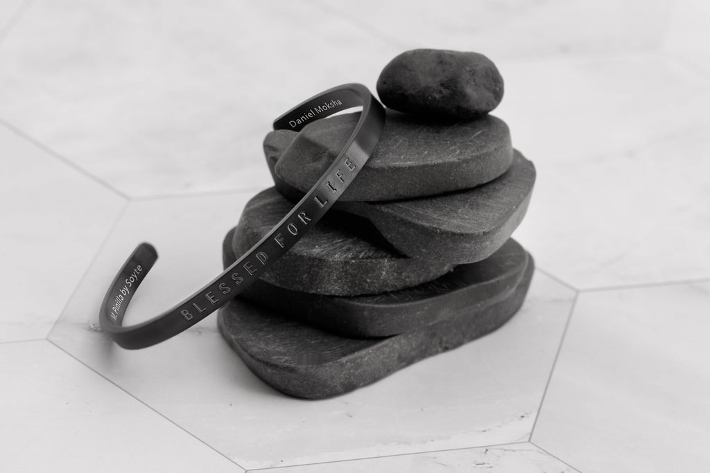Pulsera Ohana (Hombre sin tinta negra)  Daniel Moksha