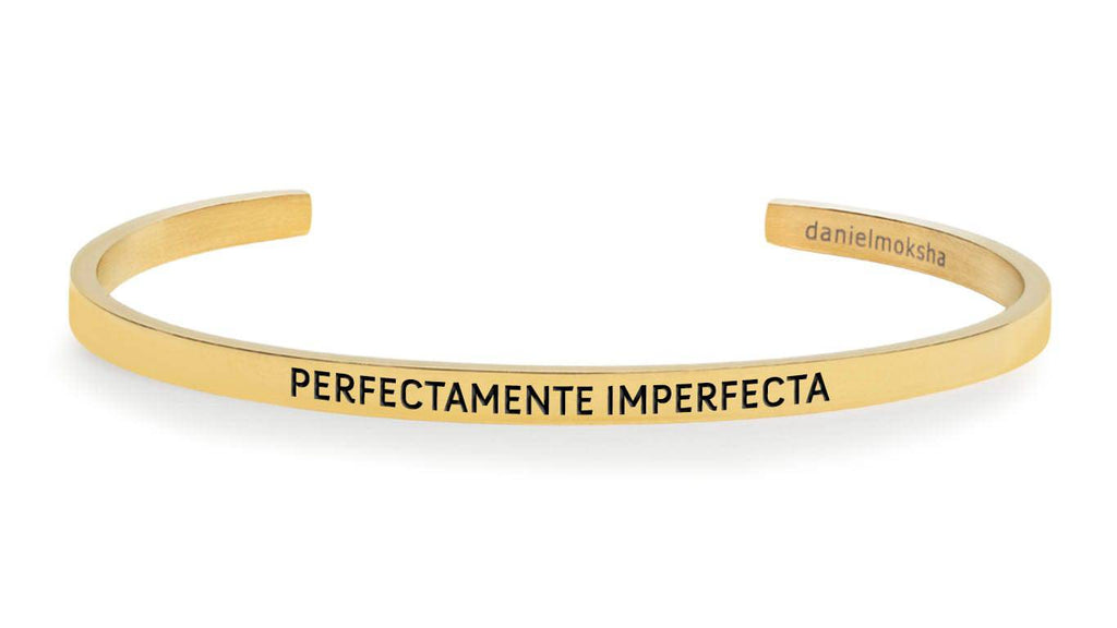Pulsera Perfectamente imperfecta Oro Daniel Moksha