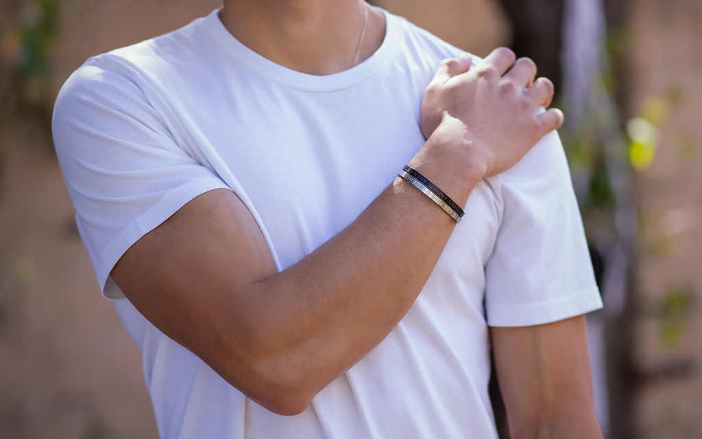 Pulsera Ohana (Hombre sin tinta negra)  Daniel Moksha