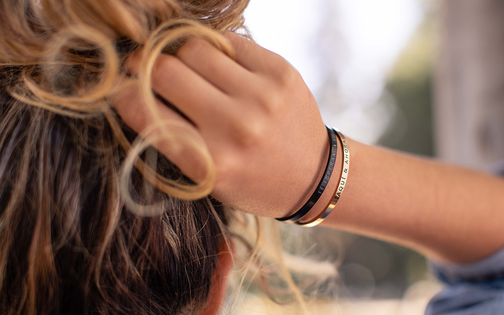 Pulsera Non sum qualis eram (ya no soy quien era)  Daniel Moksha